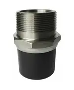 Переход пластик-резьба папа 1 1/2"